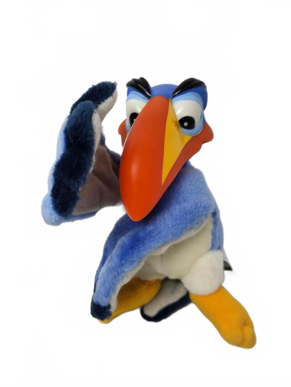 VTG 1994 Walt Disney Mattel Authentic Lion King "Zazu" Hornbill Bird 6" Plush